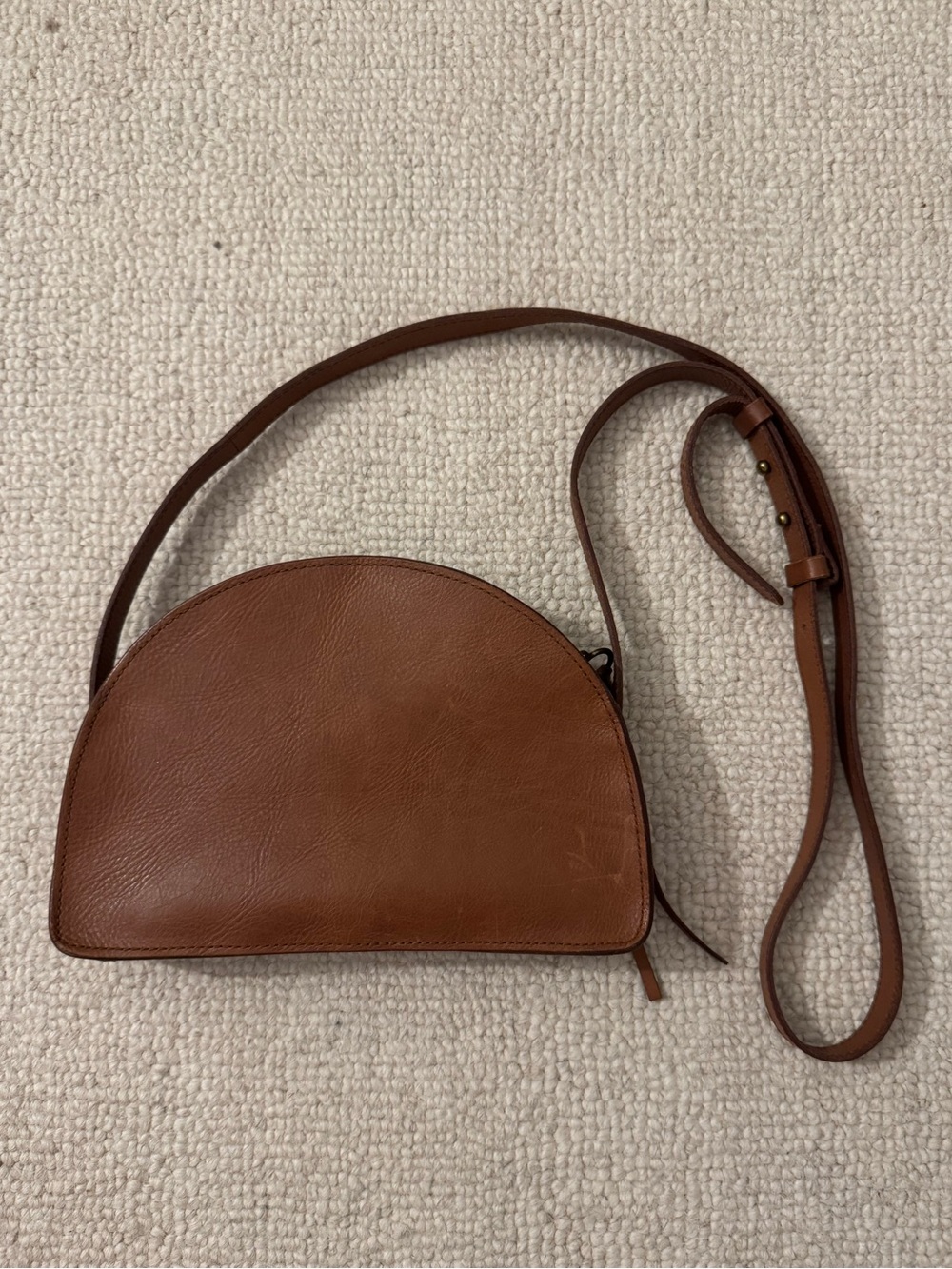 Madewell Simple Half-Moon Crossbody bag